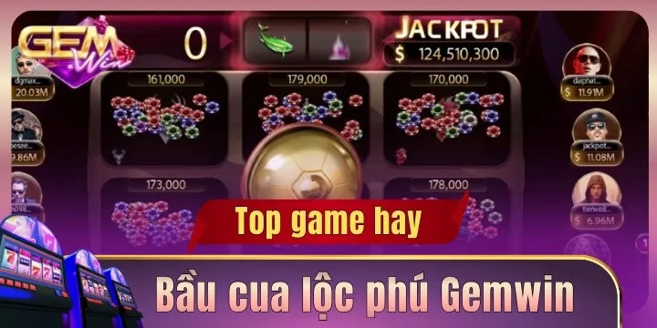 Bầu cua lộc phú Gemwin – Cá cược đẳng cấp với tính năng hiện đại