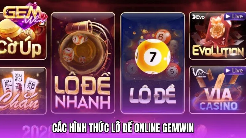 Phân loại hình thức cược và tỷ lệ thưởng tại Gemwin