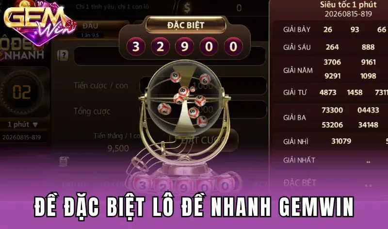 Giới thiệu về lô đề nhanh Gemwin
