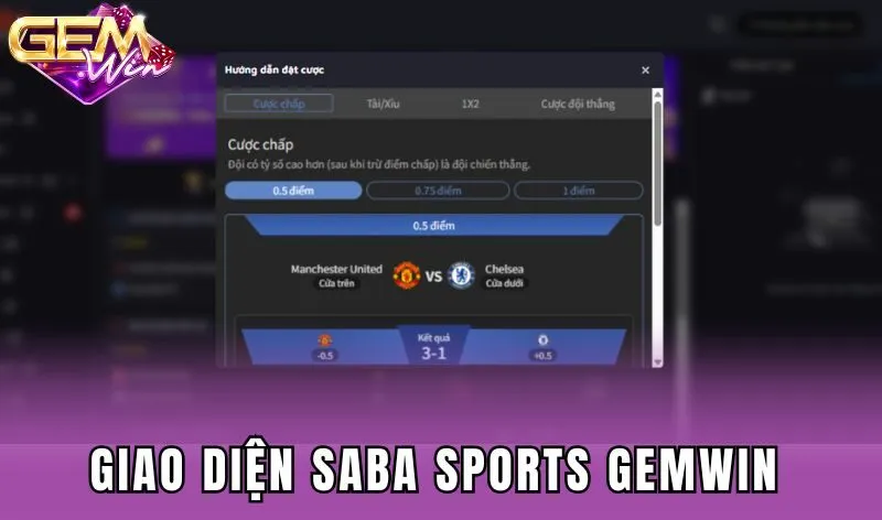 Những lợi thế khi trải nghiệm Saba Sports Gemwin