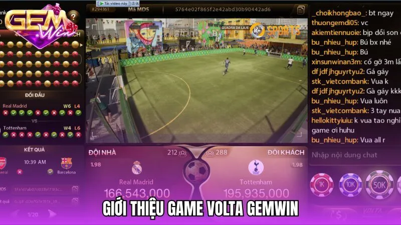 Tổng quan về game bóng đá Volta Gemwin