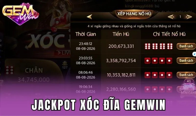 Cách bắt đầu một ván Xóc đĩa Gemwin