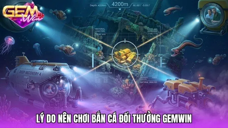 Những lý do nên chọn chơi bắn cá trực tuyến tại Gemwin