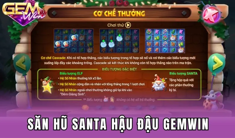 Tuyệt chiêu săn hũ Santa hậu đậu Gemwin