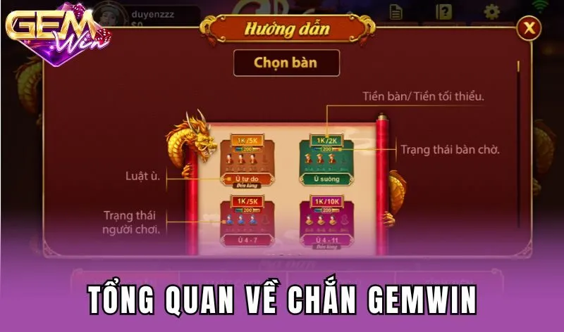Tổng quan về Chắn Gemwin